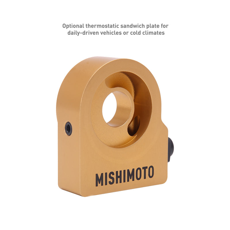 Mishimoto Mishimoto 22+ Subaru BRZ/Toyota GR86 Oil Cooler Kit Thermostatic - Silver