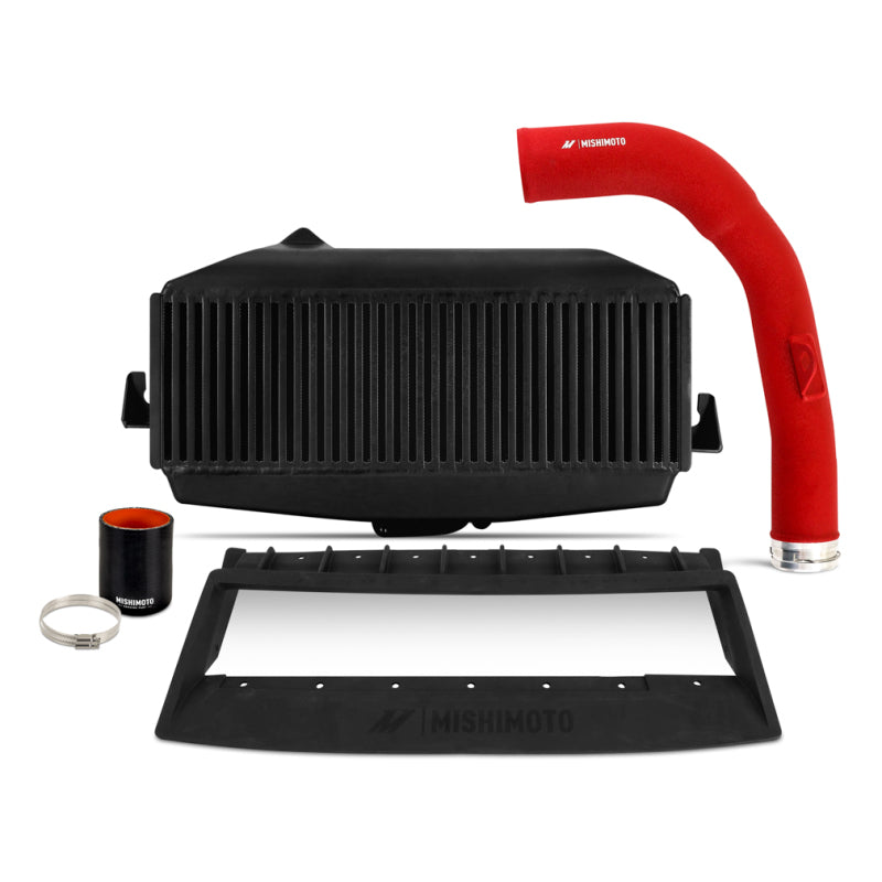 Mishimoto Mishimoto 22+ WRX TMIC Kit Black Core Red Pipes