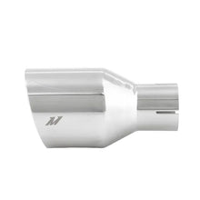 Load image into Gallery viewer, Mishimoto Mishimoto Clamp-on Double Wall Exhaust Tip 2.5 Inlet Slash Cut - polished
