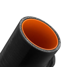 Load image into Gallery viewer, Mishimoto Mishimoto 2.5in Black Silicone Coupler w/ 1/8in NPT Bung