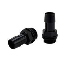 Load image into Gallery viewer, Mishimoto Mishimoto 2pcs. M20x1.5 5/8in Aluminum Catch Can Fittings - Black