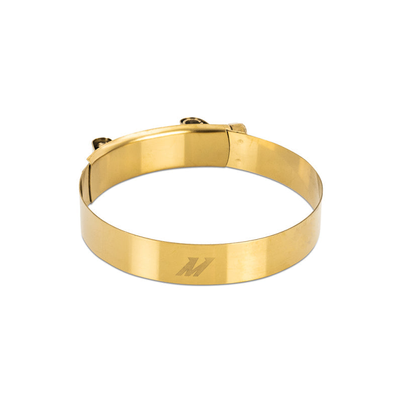 Mishimoto 3 Inch Stainless Steel T-Bolt Clamps - Gold - Black Ops Auto Works