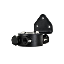 Load image into Gallery viewer, Mishimoto Mishimoto 3/4 - 16 Thread Remote Oil Filter Mount - Black