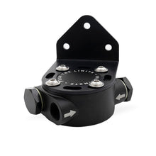Load image into Gallery viewer, Mishimoto Mishimoto 3/4 - 16 Thread Remote Oil Filter Mount - Black