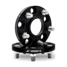 Load image into Gallery viewer, Mishimoto Mishimoto 5X114.3 15MM Wheel Spacers - Black