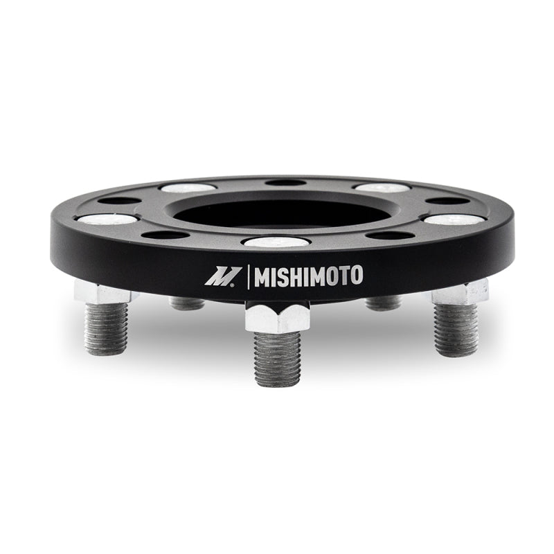 Mishimoto 5x114.3 20mm 56.1 Bore M12 Wheel Spacers - Black-Wheel Spacers & Adapters-Mishimoto-840197713143-