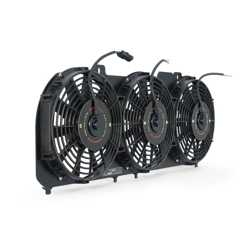 Mishimoto Mishimoto 89-01 Jeep Cherokee XJ 4.0L Performance Aluminum Fan Shroud w/ Controller - Black