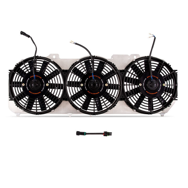 Mishimoto 89-01 Jeep Cherokee XJ 4.0L Performance Aluminum Fan Shroud w/ Controller - Black Ops Auto Works