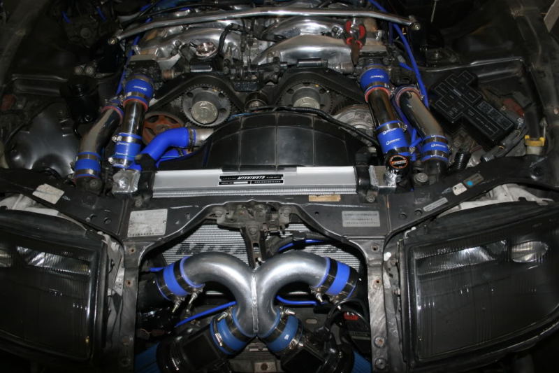 Mishimoto 90-96 Nissan 300ZX Turbo Manual Aluminum Radiator - Black Ops Auto Works