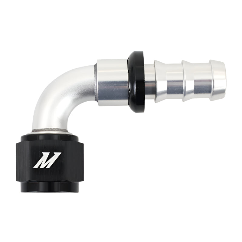 Mishimoto Mishimoto 90 Degree Push Lock Fitting - 10AN