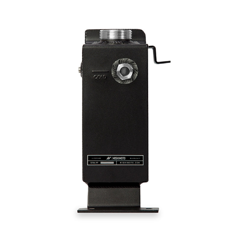 Mishimoto Mishimoto 99-03 Ford 7.3L Powerstroke Aluminum Degas Tank - Micro-Wrinkle Black