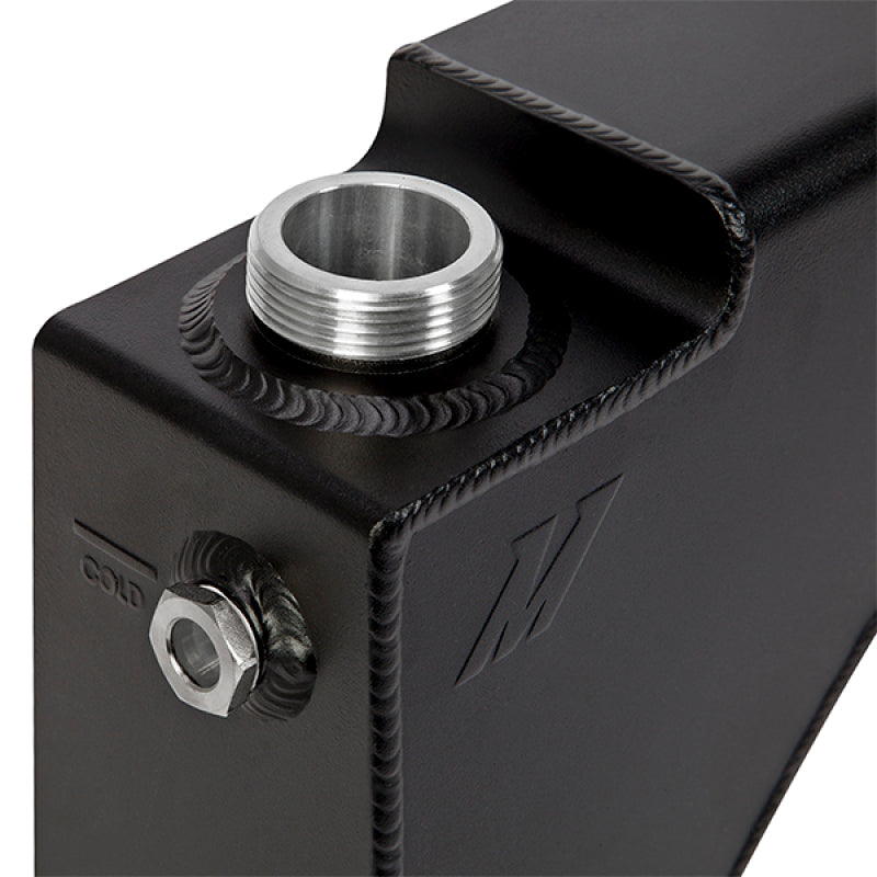 Mishimoto Mishimoto 99-03 Ford 7.3L Powerstroke Aluminum Degas Tank - Micro-Wrinkle Black