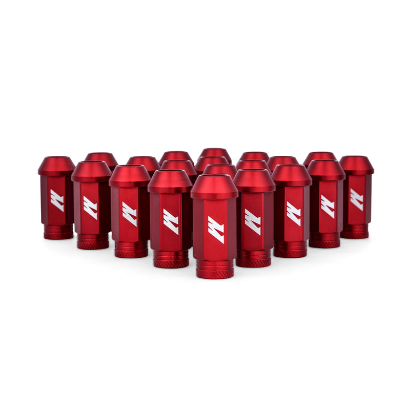Mishimoto Mishimoto Aluminum Locking Lug Nuts M12x1.5 20pc Set Red