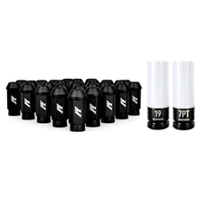 Load image into Gallery viewer, Mishimoto Aluminum Locking Lug Nuts M12x1.5 27pc Set Black - Black Ops Auto Works