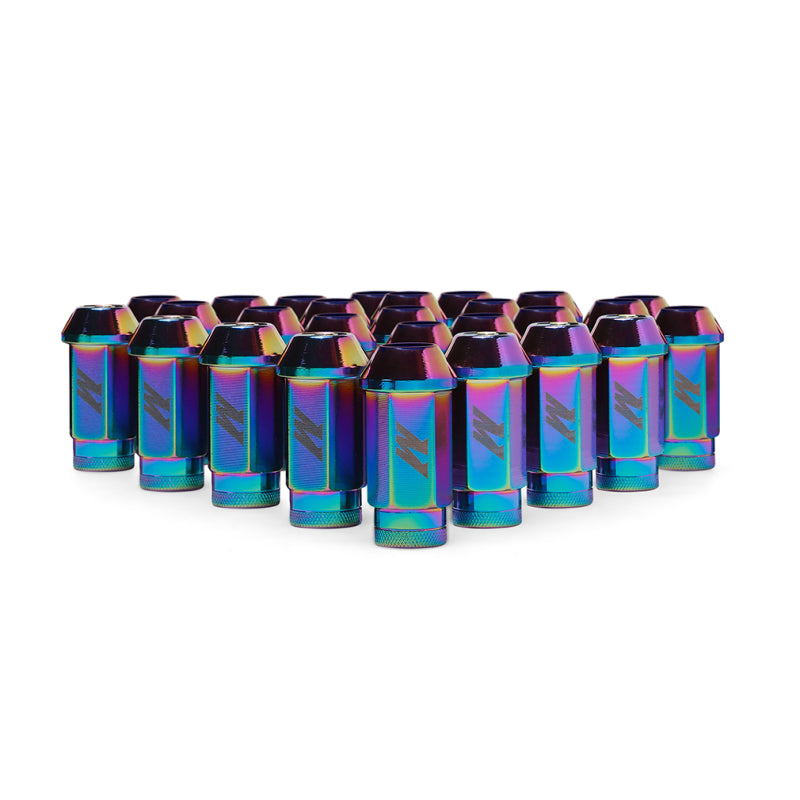 Mishimoto Mishimoto Aluminum Locking Lug Nuts M12x1.5 27pc Set Neo Chrome
