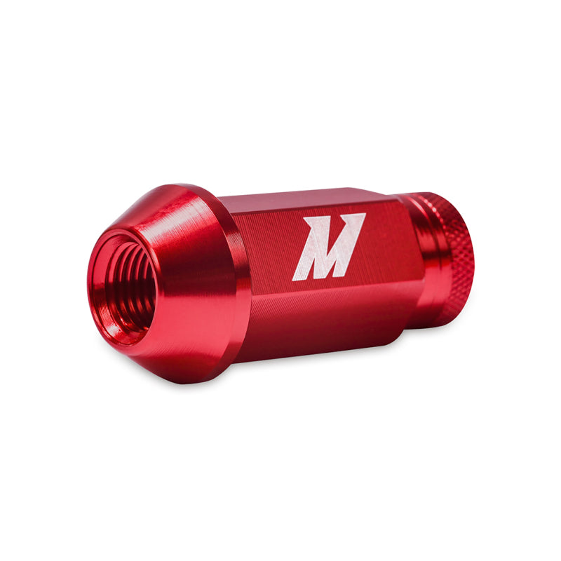 Mishimoto Aluminum Locking Lug Nuts M12x1.5 27pc Set Red - Black Ops Auto Works