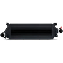 Load image into Gallery viewer, Mishimoto black bar-and-plate intercooler with cast aluminum end tanks for Toyota Tacoma