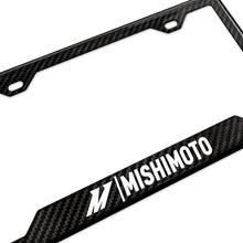 Load image into Gallery viewer, Mishimoto Mishimoto Carbon Fiber License Plate Frame - Gloss