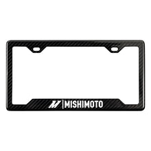 Load image into Gallery viewer, Mishimoto Mishimoto Carbon Fiber License Plate Frame - Gloss