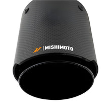 Load image into Gallery viewer, Mishimoto Mishimoto Carbon Fiber Muffler Tip 3in Inlet 4in Outlet Black