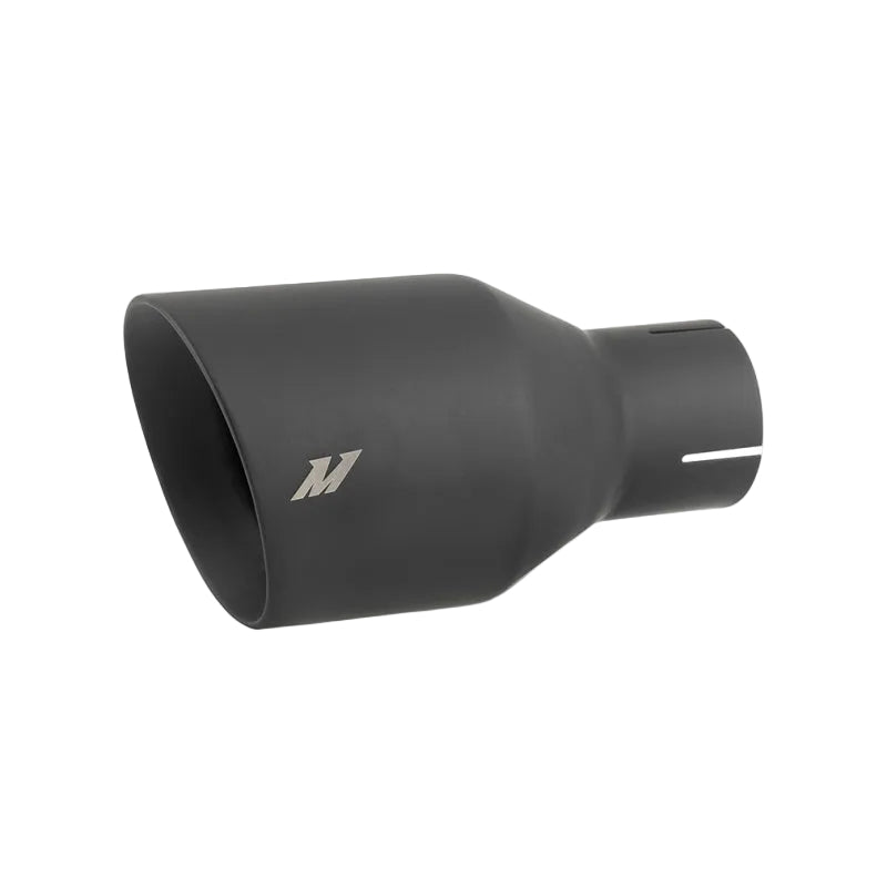 Mishimoto Mishimoto Clamp-on Double Wall Exhaust Tip 2.5 Inlet Slash Cut