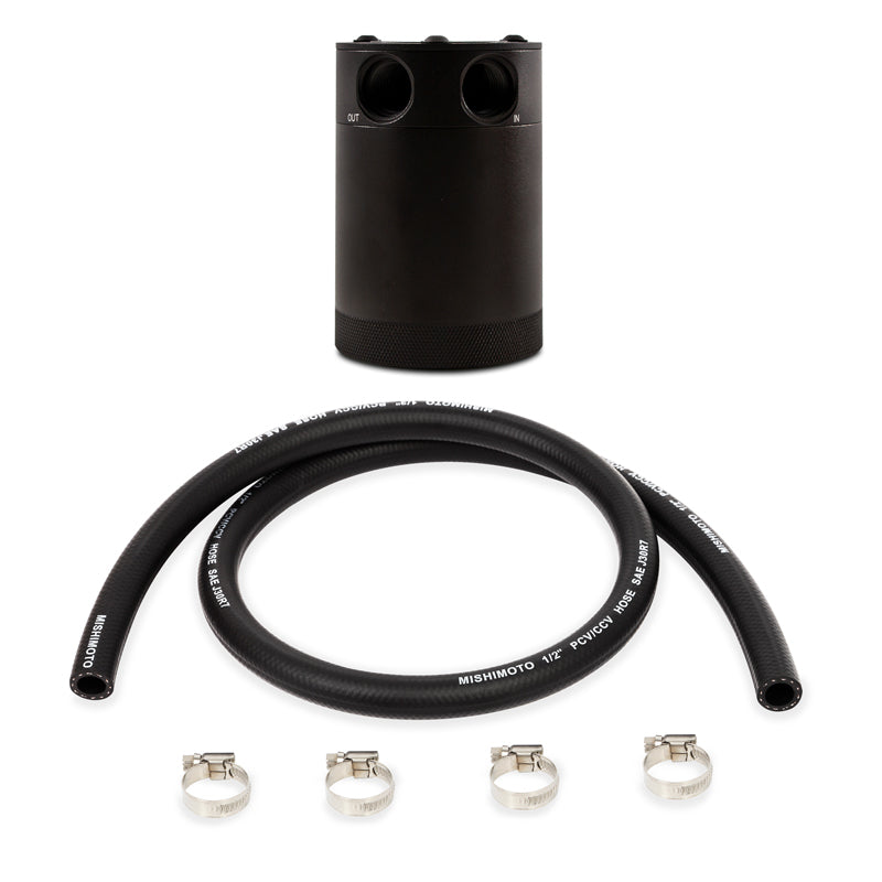 Mishimoto Mishimoto Compact Baffled Oil Catch Can - 2-Port