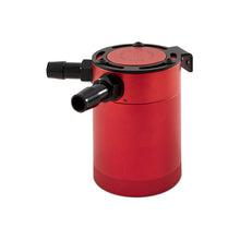 Load image into Gallery viewer, Mishimoto Mishimoto Compact Baffled Oil Catch Can - 2-Port - Red