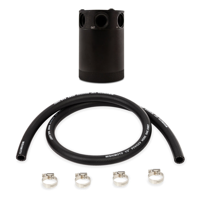 Mishimoto Mishimoto Compact Baffled Oil Catch Can - 3-Port