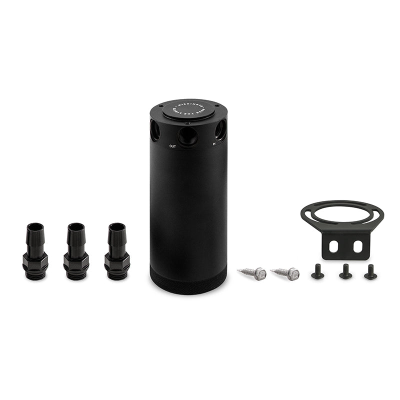 Mishimoto Mishimoto Compact Baffled Oil Catch Can - 3-Port