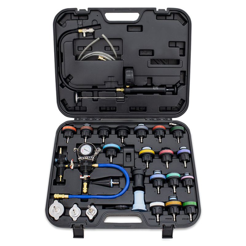 Mishimoto Mishimoto Cooling System Pressure Tester / Vacuum Purge Kit - 28pc
