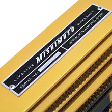 Load image into Gallery viewer, Mishimoto Mishimoto Eat Sleep Race Special Edition Gold M-Line Intercooler