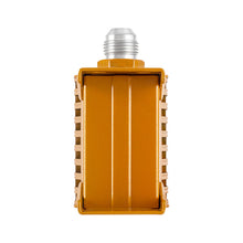 Load image into Gallery viewer, Gold anodized finish and -8AN fitting detail