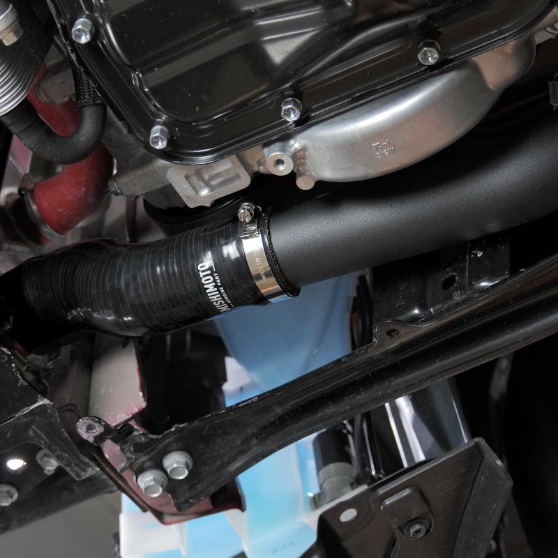 Mishimoto GR Corolla intercooler kit with silicone couplers and mounting hardware