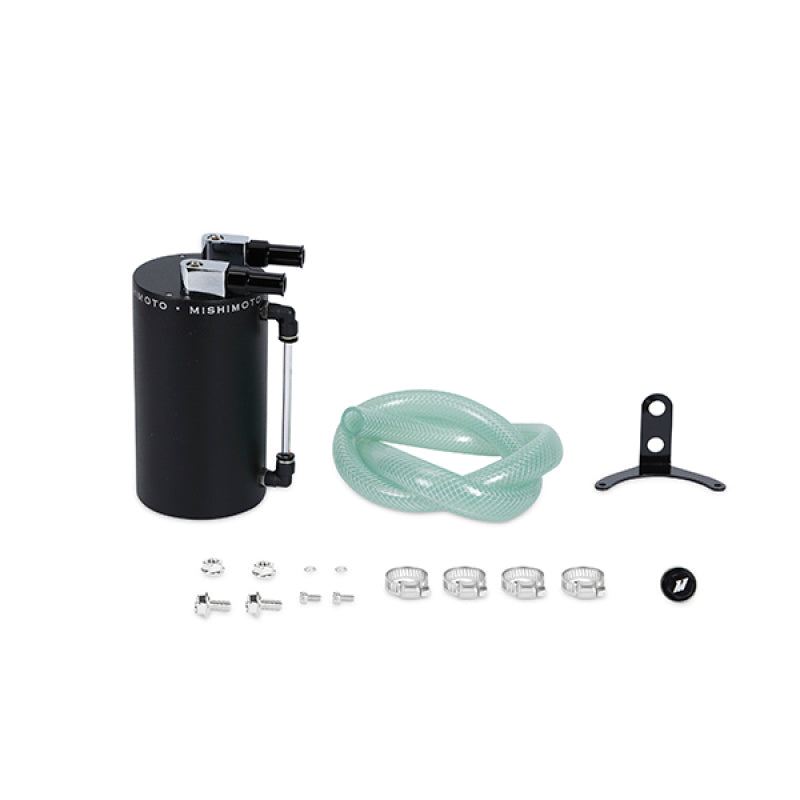 Mishimoto Mishimoto Large Aluminum Oil Catch Can - Wrinkle Black