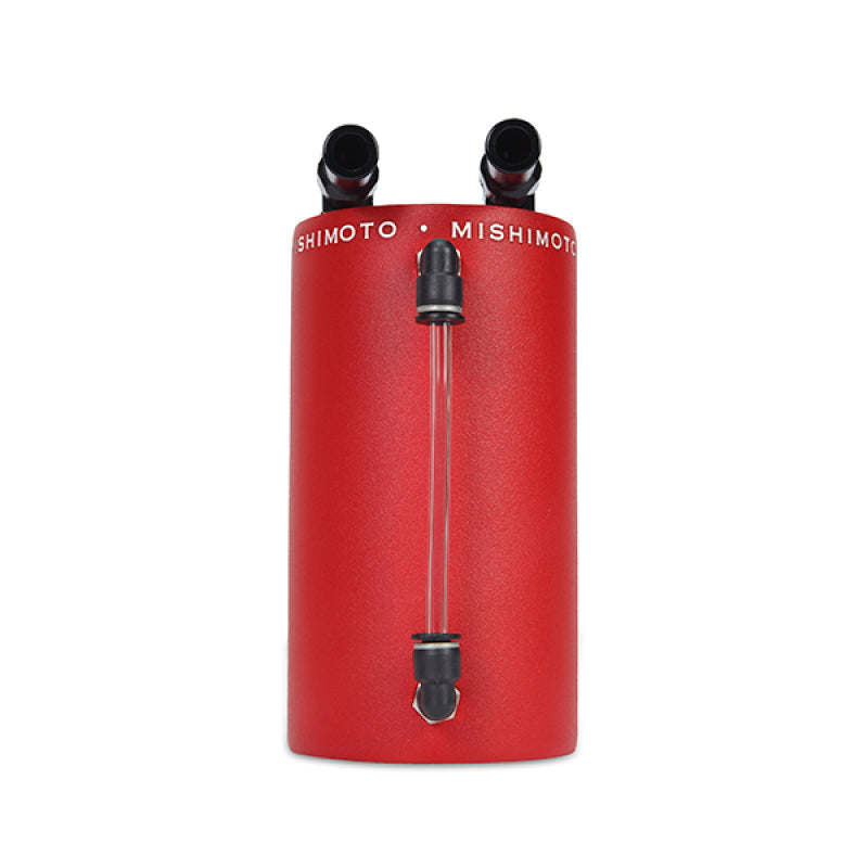 Mishimoto Mishimoto Large Aluminum Oil Catch Can - Wrinkle Red