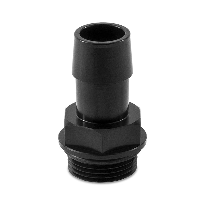 Mishimoto Mishimoto M27 x 2.0 to 3/4in Hose Barb Aluminum Fitting - Black