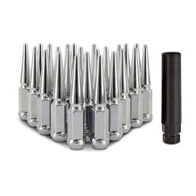 Load image into Gallery viewer, Mishimoto Mishimoto Mishimoto Steel Spiked Lug Nuts M12 x 1.5 24pc Set Chrome