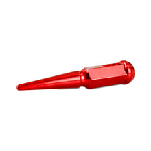 Load image into Gallery viewer, Mishimoto Mishimoto Mishimoto Steel Spiked Lug Nuts M12 x 1.5 24pc Set Red