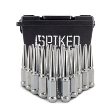 Load image into Gallery viewer, Mishimoto Mishimoto Mishimoto Steel Spiked Lug Nuts M14 x 1.5 24pc Set Chrome