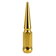 Load image into Gallery viewer, Mishimoto Mishimoto Mishimoto Steel Spiked Lug Nuts M14 x 1.5 24pc Set Gold