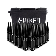 Load image into Gallery viewer, Mishimoto Mishimoto Mishimoto Steel Spiked Lug Nuts M14 x 1.5 32pc Set Black