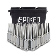 Load image into Gallery viewer, Mishimoto Mishimoto Mishimoto Steel Spiked Lug Nuts M14 x 1.5 32pc Set Chrome