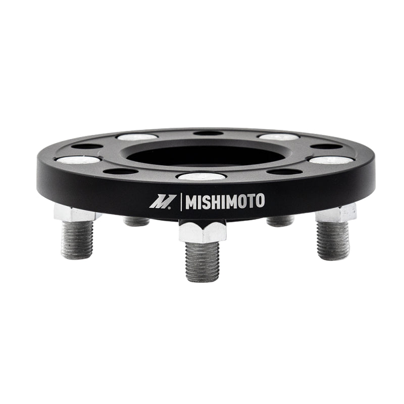 Mishimoto Mishimoto Mishimoto Wheel Spacers 5x114.3 64.1 CB M14x1.5 15mm BK