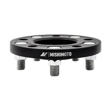 Load image into Gallery viewer, Mishimoto Mishimoto Mishimoto Wheel Spacers 5x114.3 64.1 CB M14x1.5 15mm BK