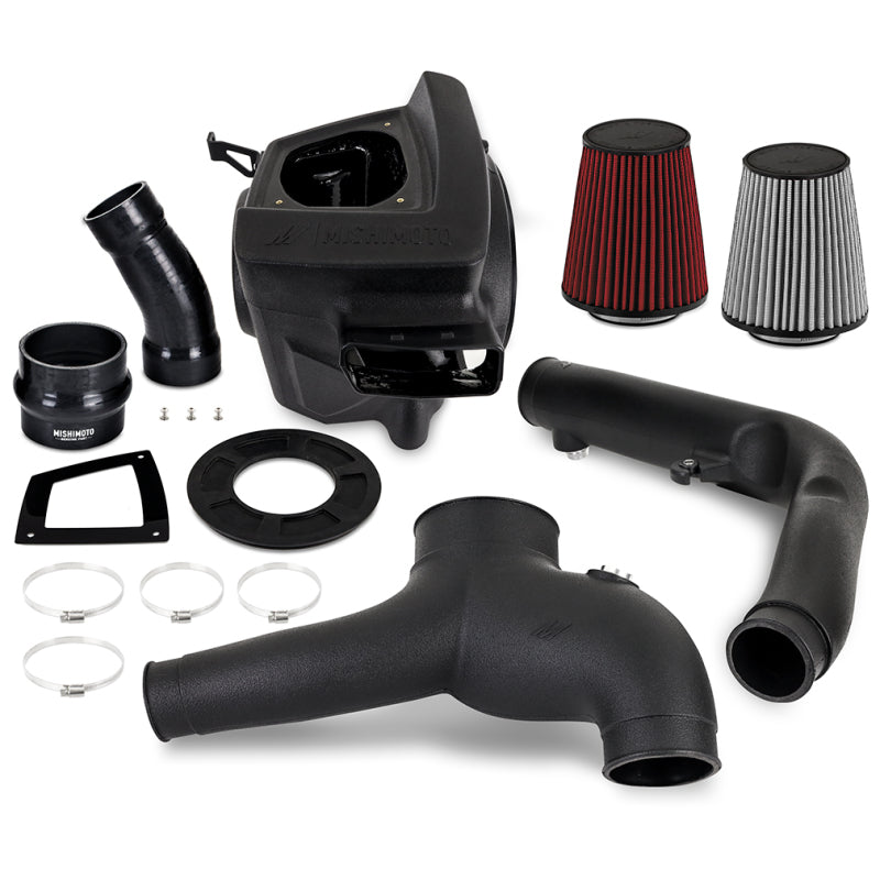 Mishimoto 2021+ Ford Bronco 2.7L Performance Air Intake w/ Dry Washable Filter - Mishimoto MMAI-BR27-21DW