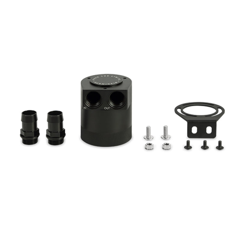 Mishimoto Universal High Flow Baffled Oil Catch Can - Kit - Mishimoto MMBCC-HF