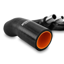 Load image into Gallery viewer, Mishimoto 2018+ Jeep Wrangler JL / Gladiator JT 3.6L AT Black Silicone Radiator Coolant Hose Kit - Mishimoto MMHOSE-JLP-18ABK