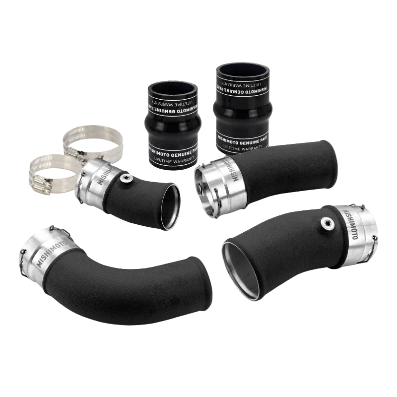 Mishimoto MMICP-TAC-24BK Intercooler Pipe Kit 2024 2025 2026 Toyota Tacoma and Land Cruiser LC250 2.4L Turbo T24A-FTS Wrinkle