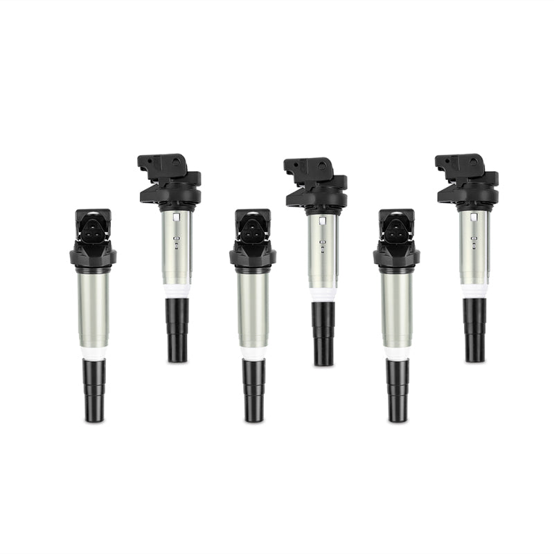 Mishimoto 2002+ BMW M54/N20/N52/N54/N55/N62/S54/S62 Six Cylinder Ignition Coil Set of 6 - Mishimoto MMIG-BMW-0206