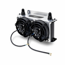 Load image into Gallery viewer, Mishimoto Universal Oil Cooler Kit - 19 Row Cooler and 2x5in Fans - Mishimoto MMOC-19-K